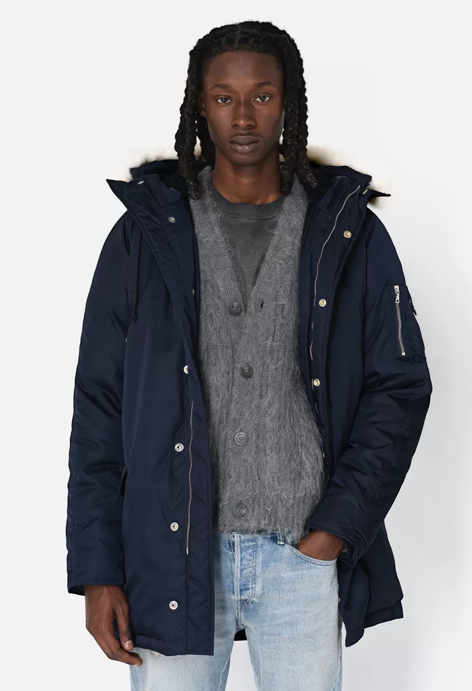 Hot JOHN ELLIOTT Andes Down Parka Navy