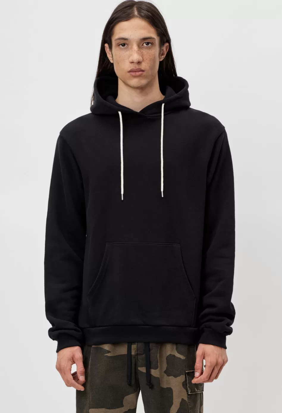 Outlet JOHN ELLIOTT Beach Hoodie Black