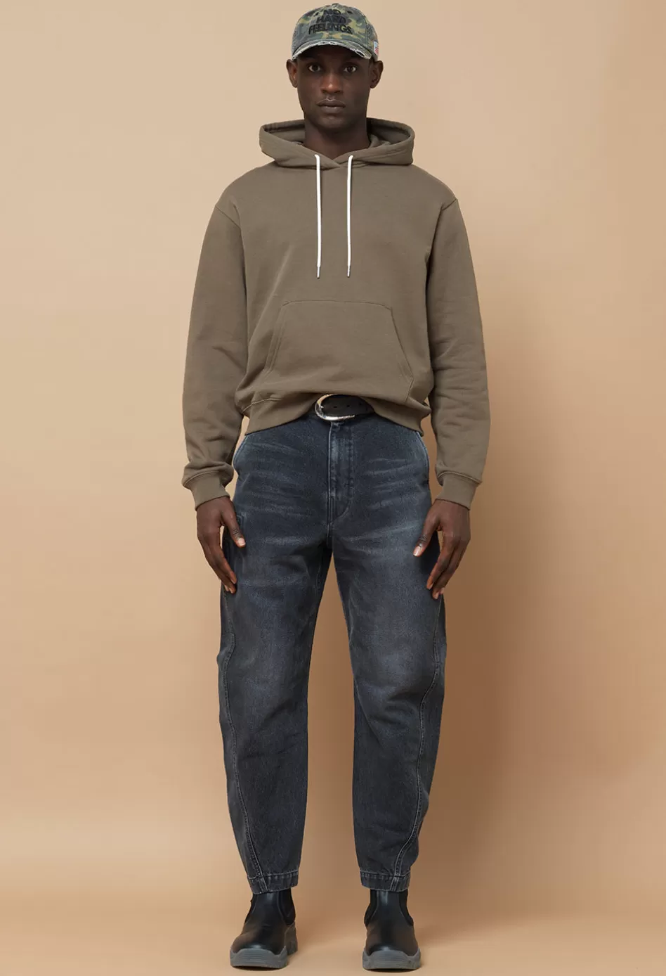 Clearance JOHN ELLIOTT Beach Hoodie 2 Mocha