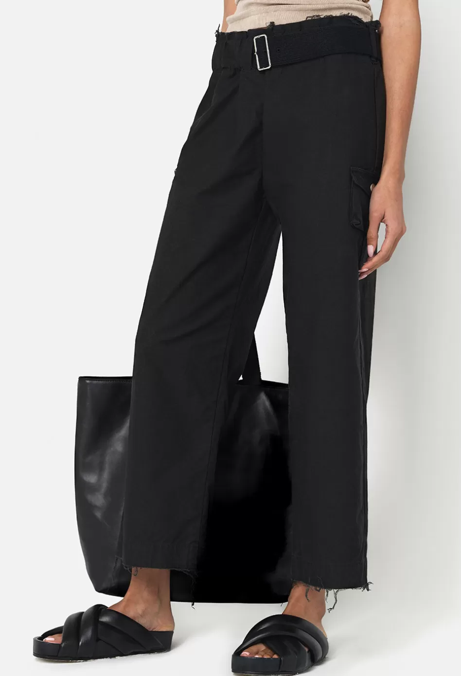 Discount JOHN ELLIOTT Belted Pant Black