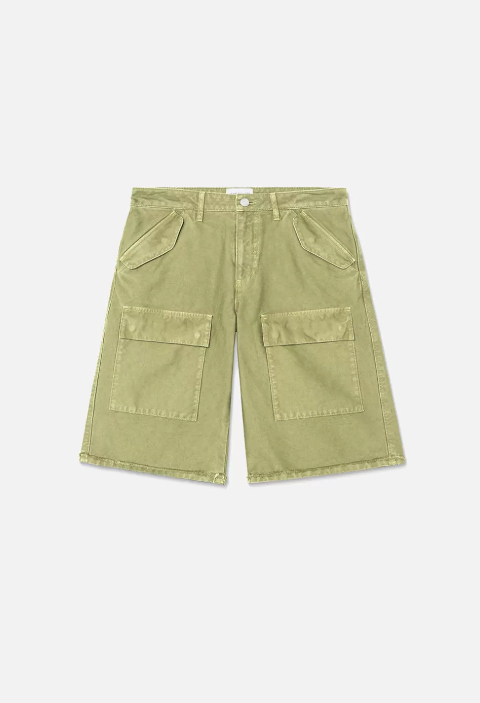 Fashion JOHN ELLIOTT Bermuda Utility Shorts Army