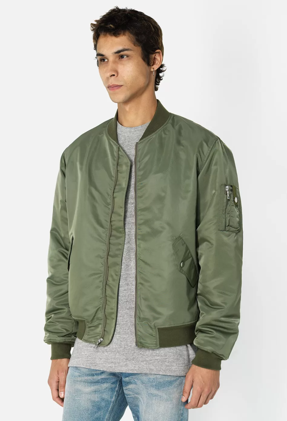 Cheap JOHN ELLIOTT Bogota Bomber II Olive