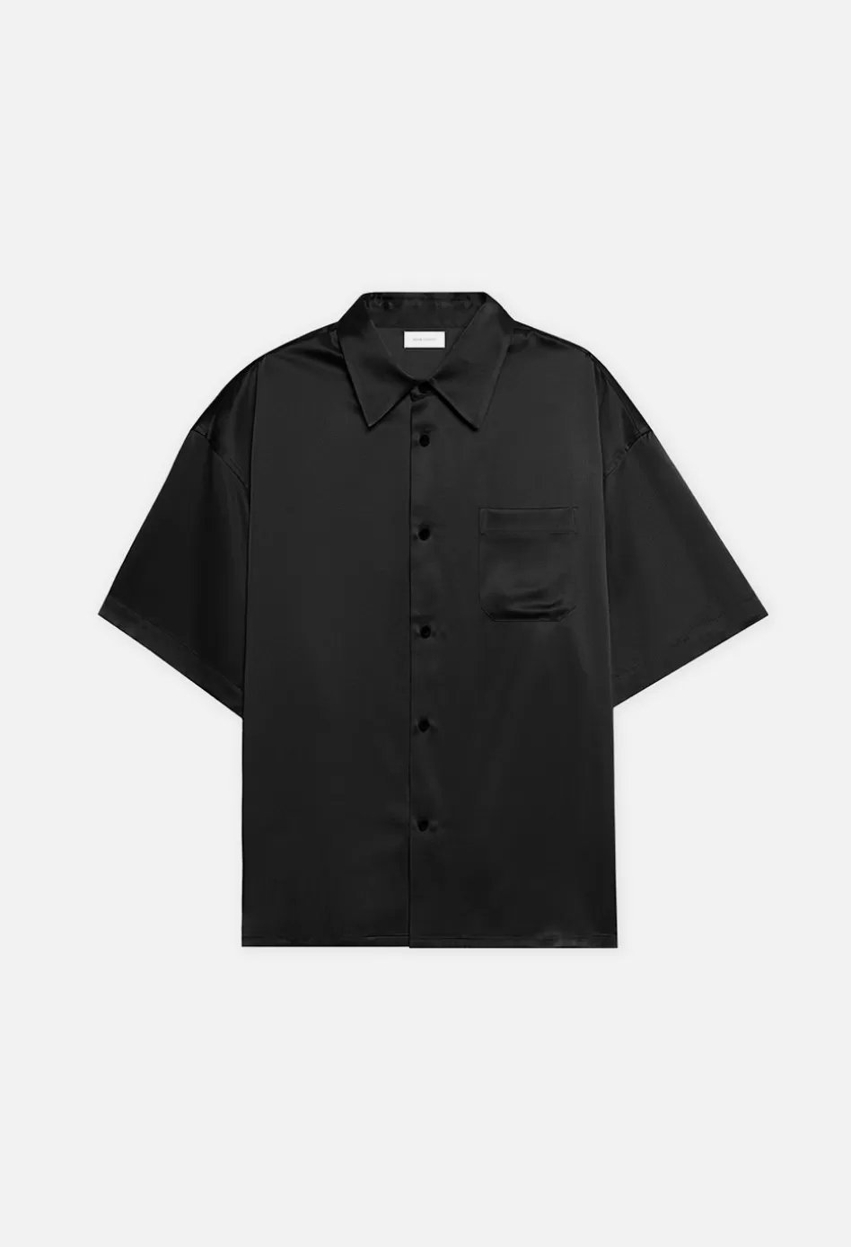 Fashion JOHN ELLIOTT Brushed Silk Button Up Black