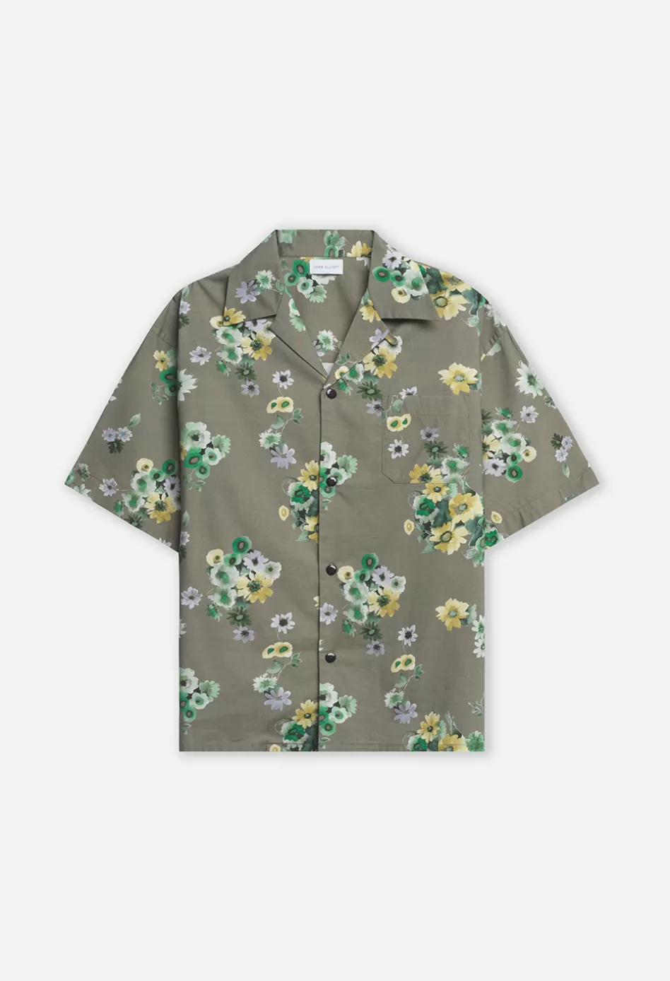 Flash Sale JOHN ELLIOTT Camp Shirt CamoBloom