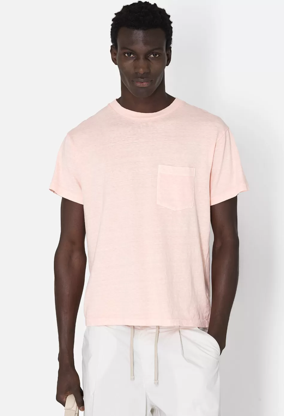 Shop JOHN ELLIOTT Campus Pocket Tee Lotus