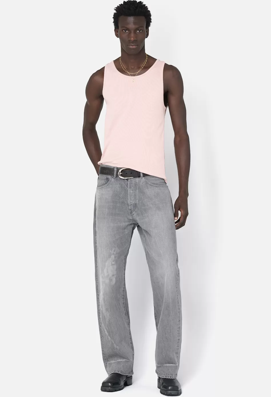 Fashion JOHN ELLIOTT Campus Rib Tank Twilight