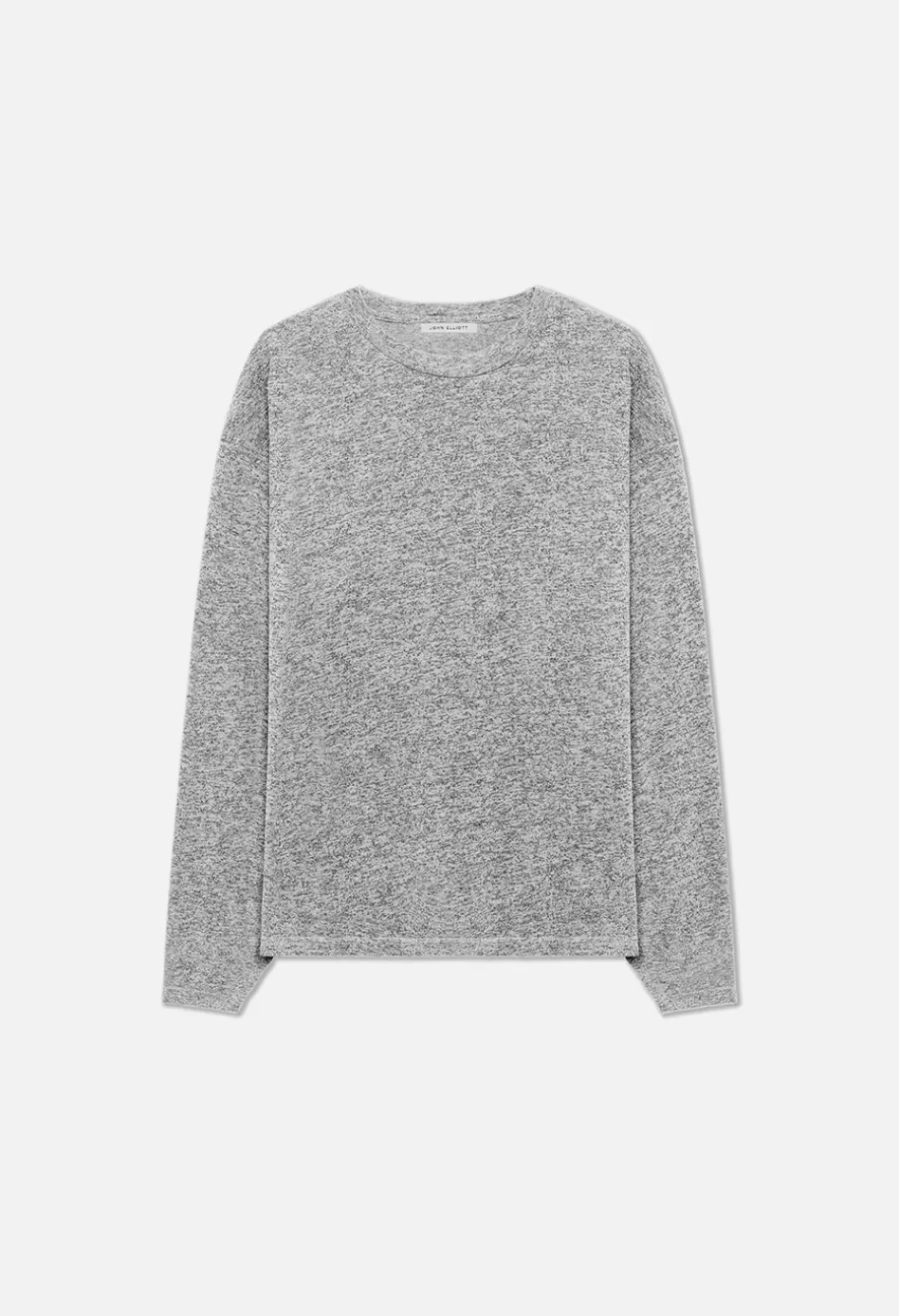 Best Sale JOHN ELLIOTT Co-Mix Cropped LS Tee Grey