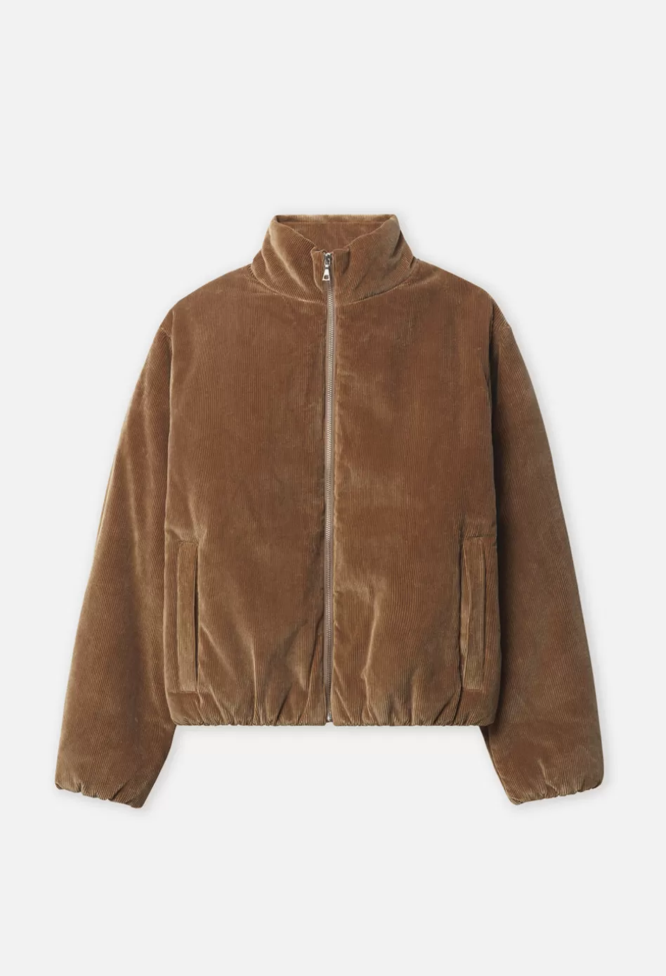 Best Sale JOHN ELLIOTT Corduroy Puffer Jacket Camel