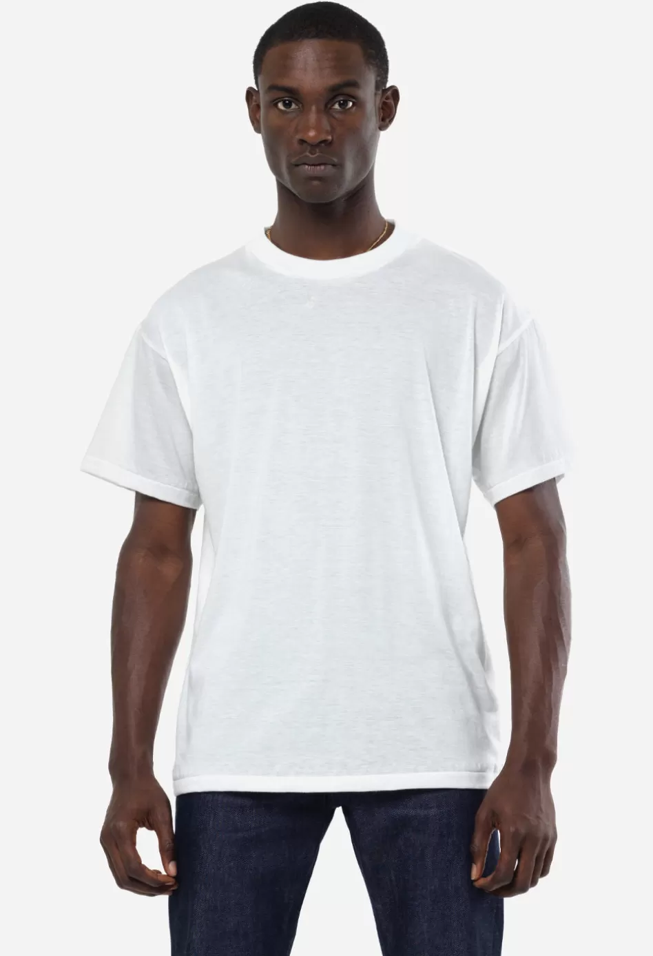 Flash Sale JOHN ELLIOTT Cotton Cashmere Crew White