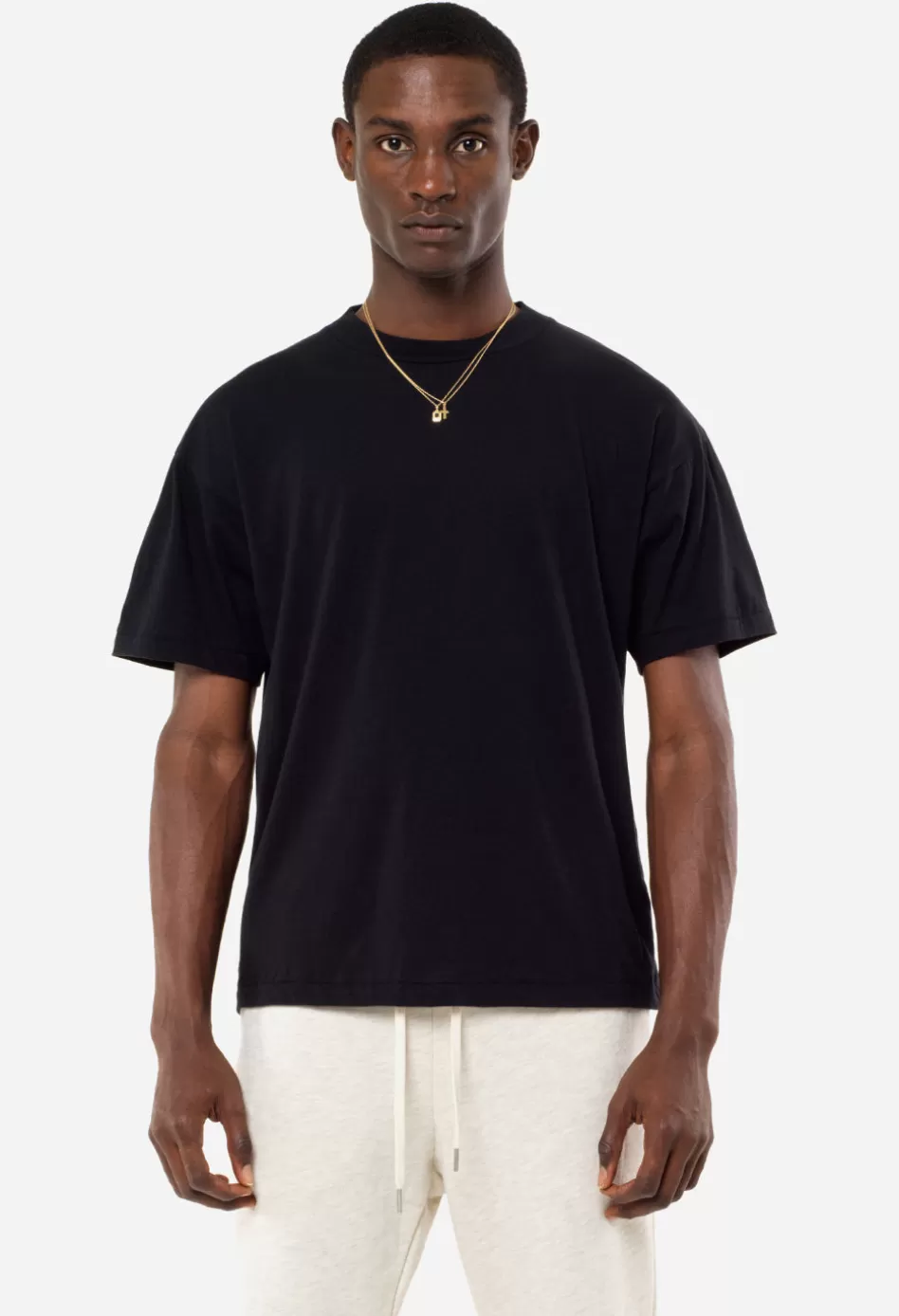 Discount JOHN ELLIOTT Cotton Cashmere Crew Black