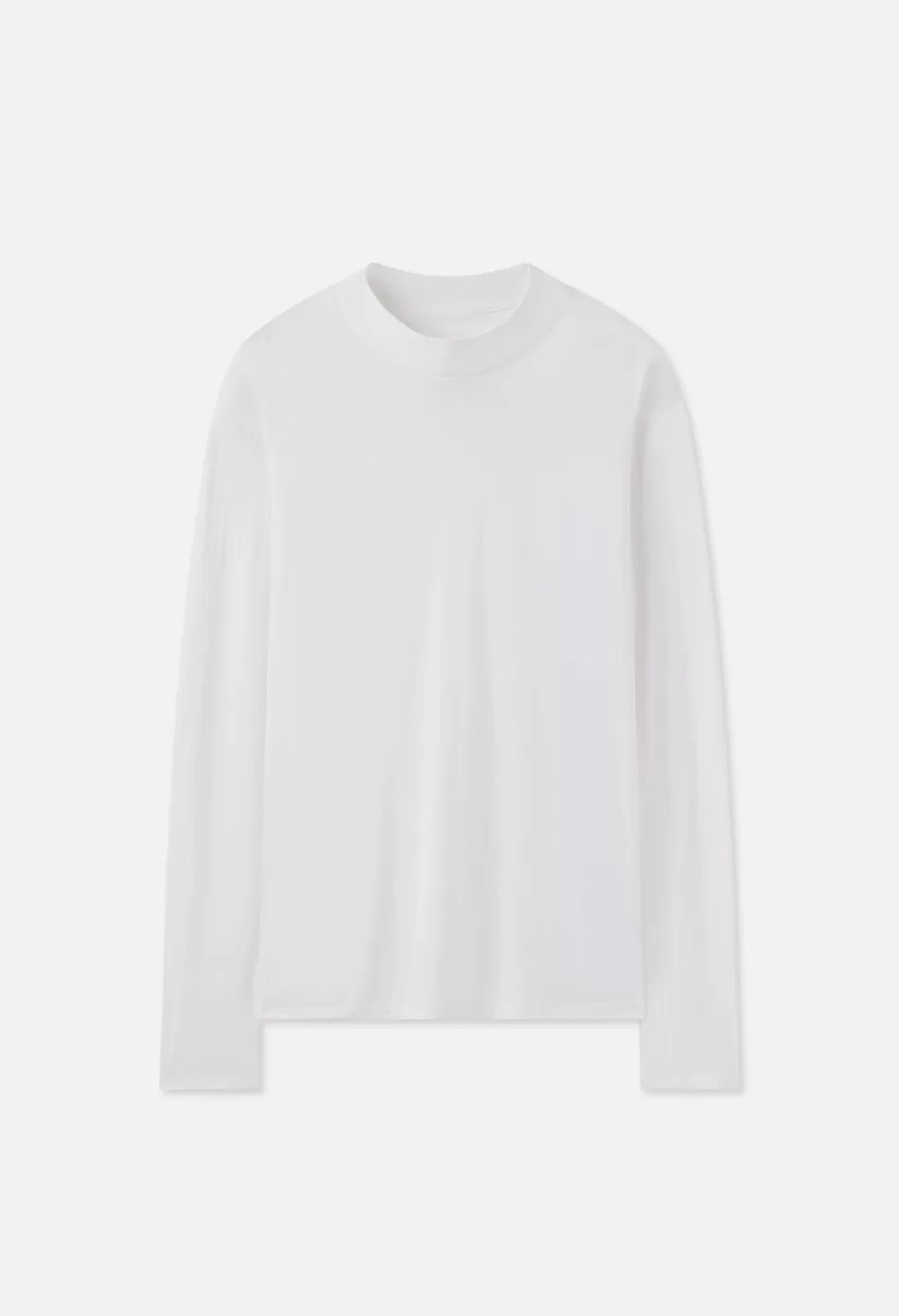 Outlet JOHN ELLIOTT Cotton Cashmere Mock Neck White