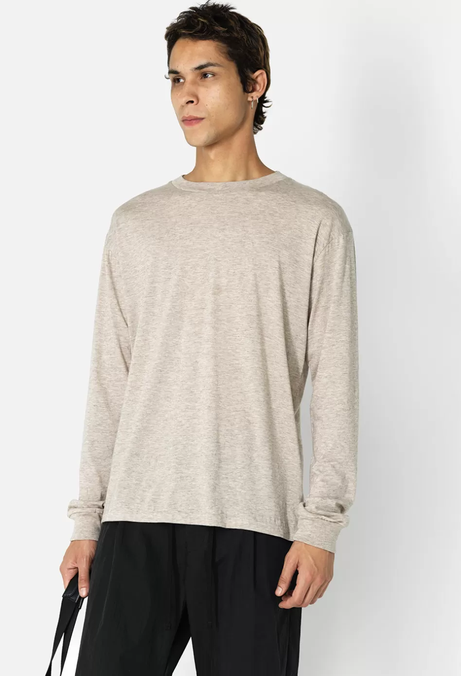 Outlet JOHN ELLIOTT Cotton Cashmere Pullover Tan