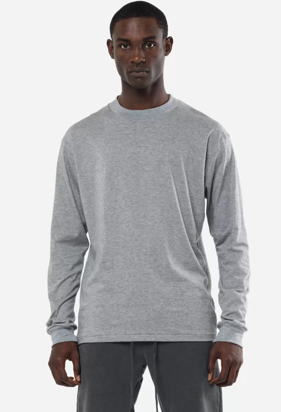 Store JOHN ELLIOTT Cotton Cashmere Pullover Grey