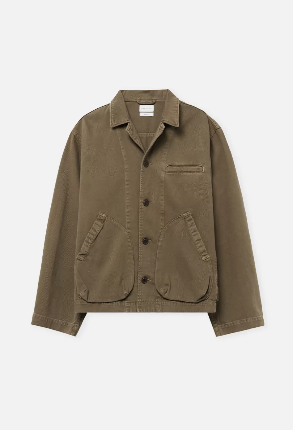 Best JOHN ELLIOTT Cotton Chore Jacket Brown