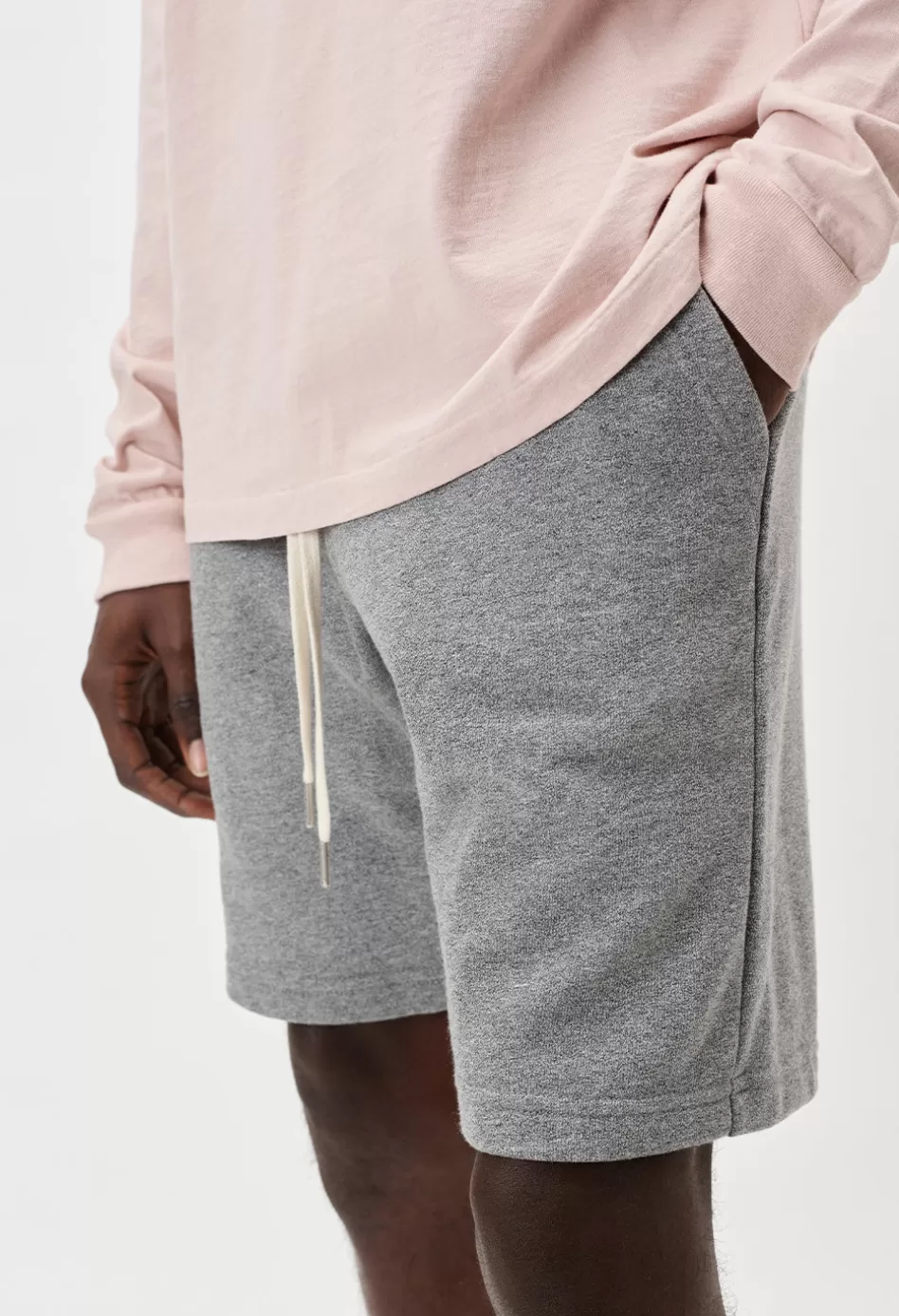 New JOHN ELLIOTT Crimson Shorts DarkGrey