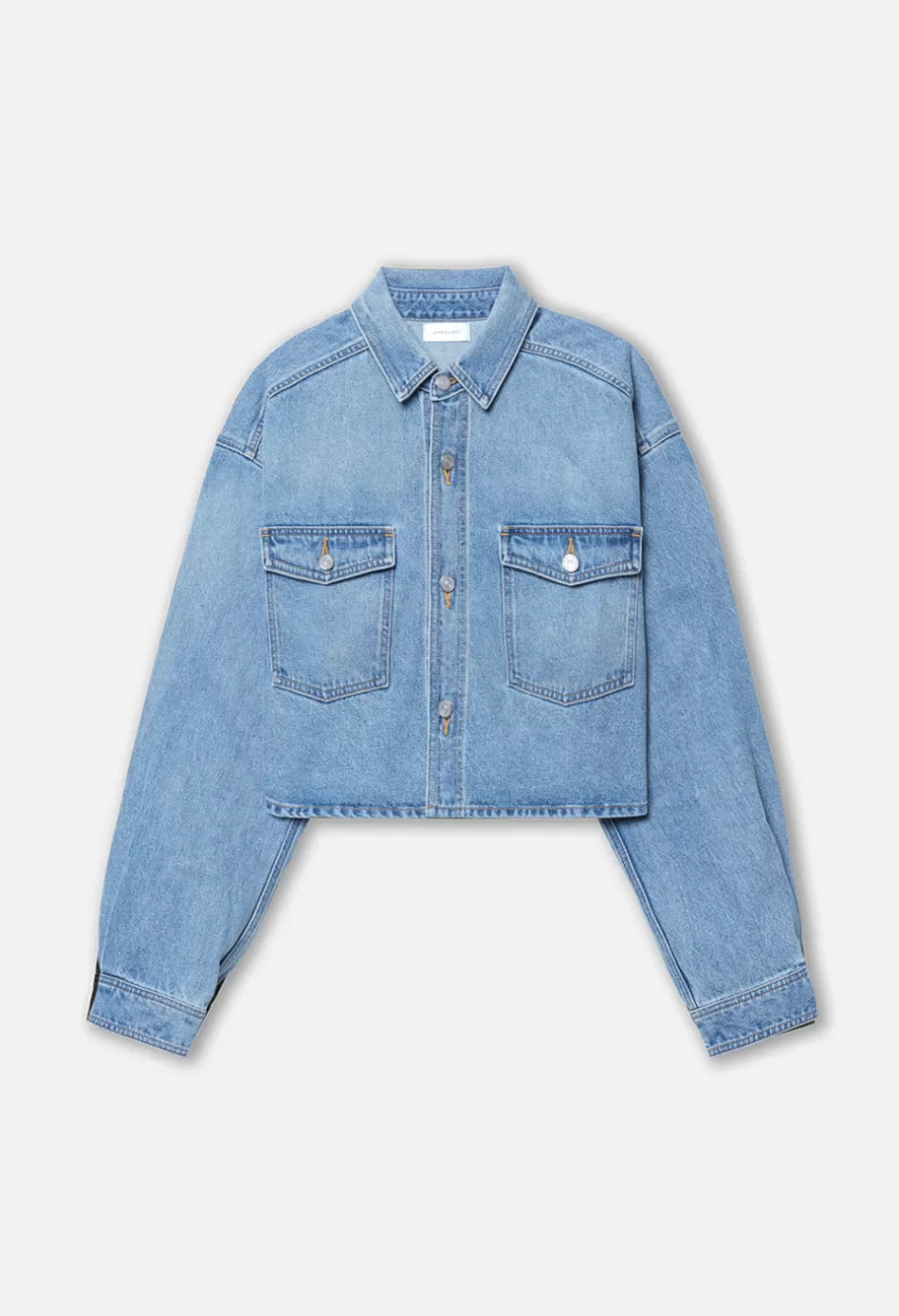 Store JOHN ELLIOTT Cropped Hudson Denim Jacket Fiona