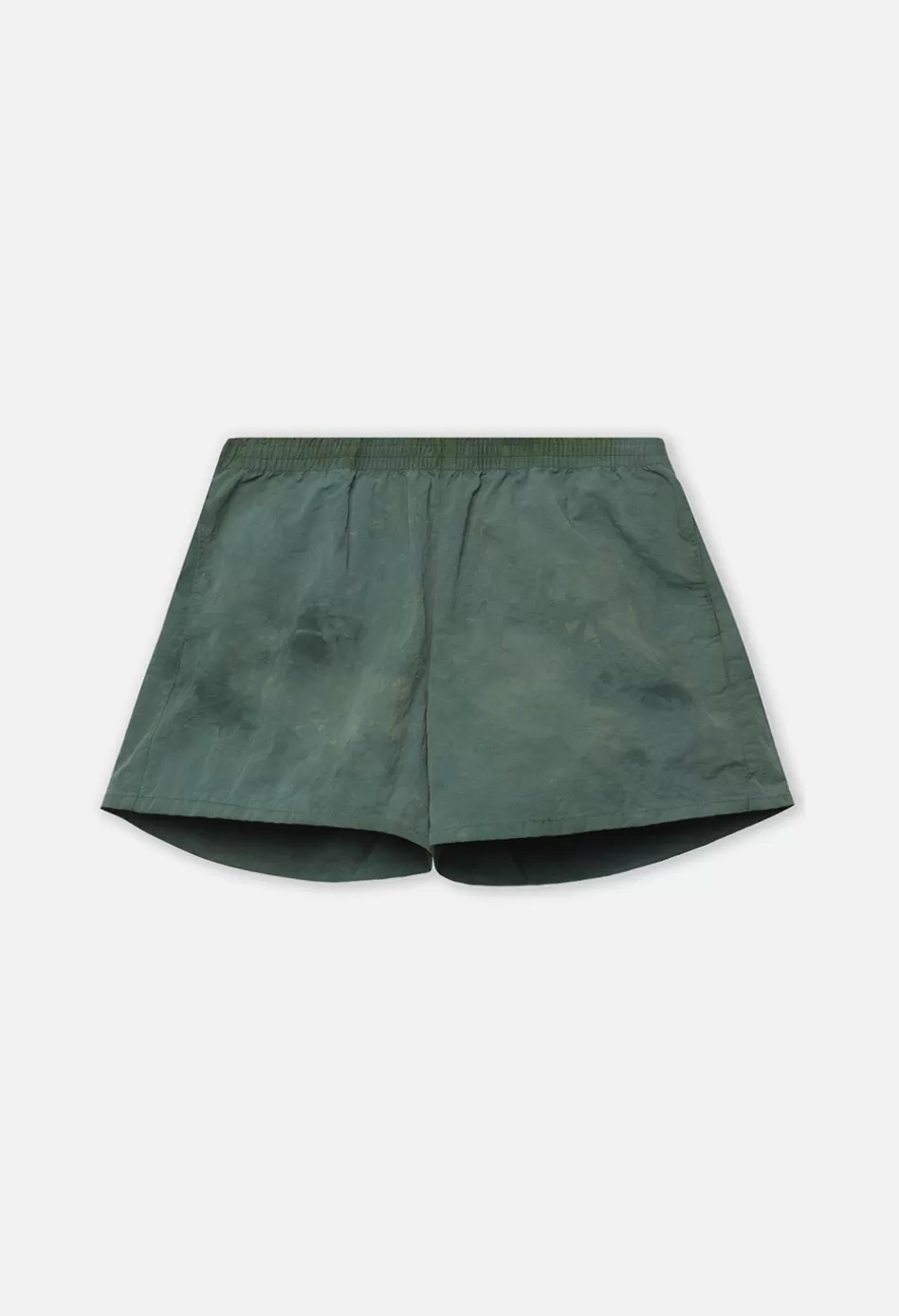 Clearance JOHN ELLIOTT Crystal Dye Himalayan Shorts Green