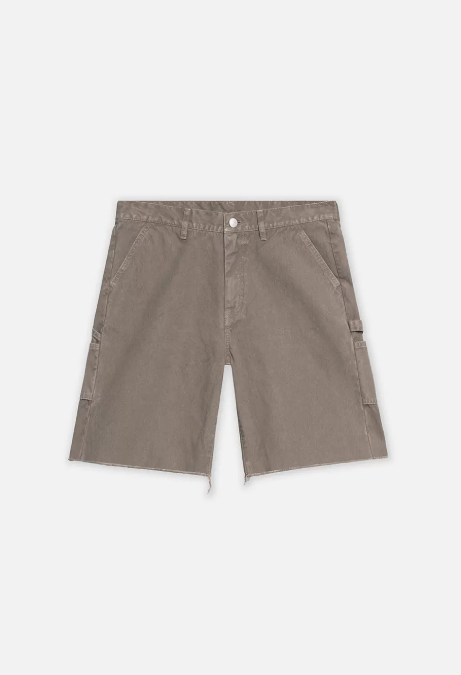 Cheap JOHN ELLIOTT Cut-Off Work Shorts Brown