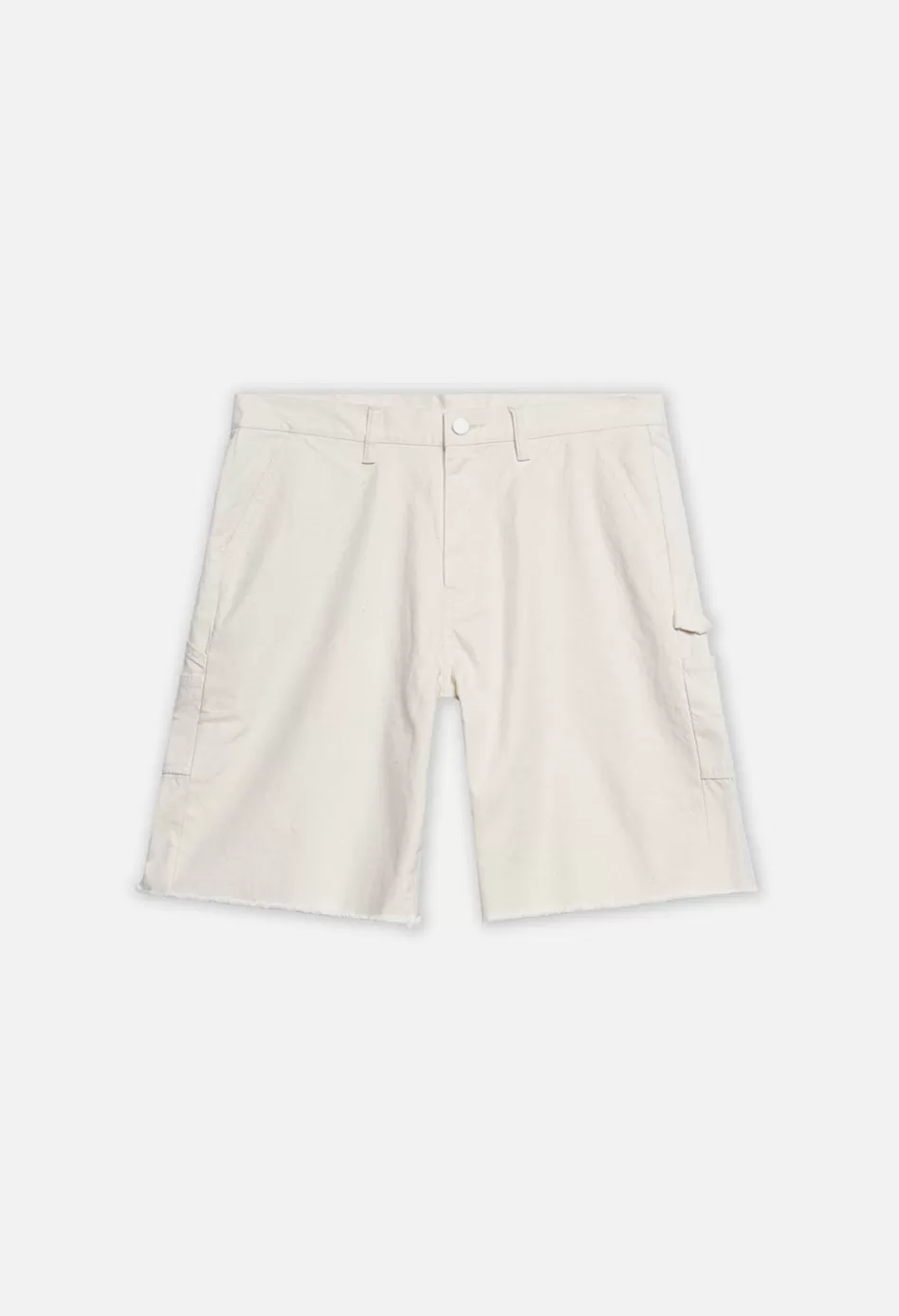 Cheap JOHN ELLIOTT Cut-Off Work Shorts Natural