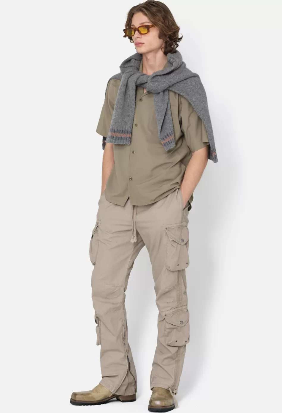 Hot JOHN ELLIOTT Deck Cargo Pants Khaki