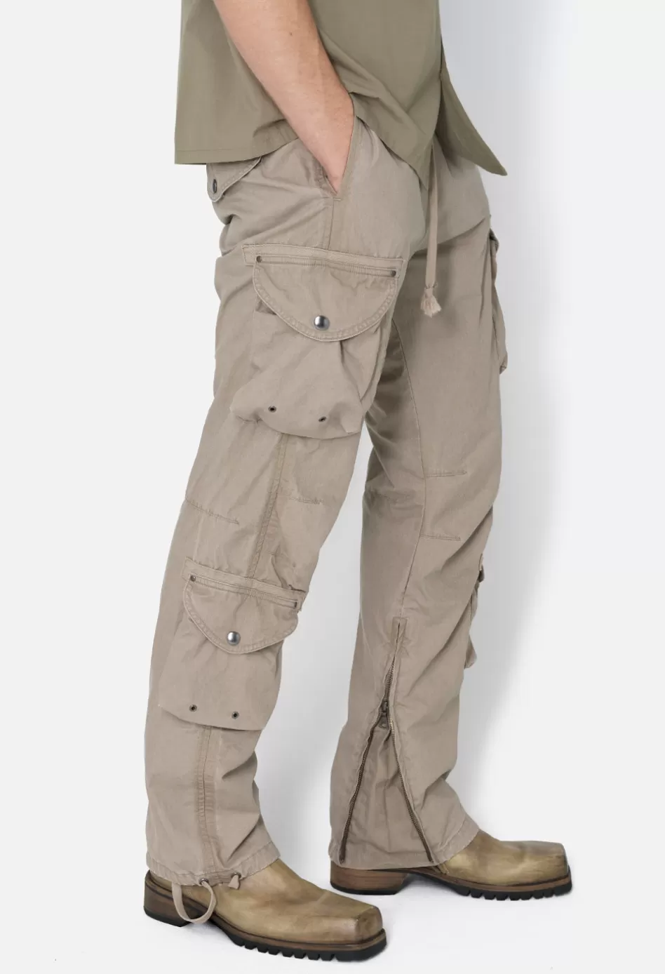 Hot JOHN ELLIOTT Deck Cargo Pants Khaki