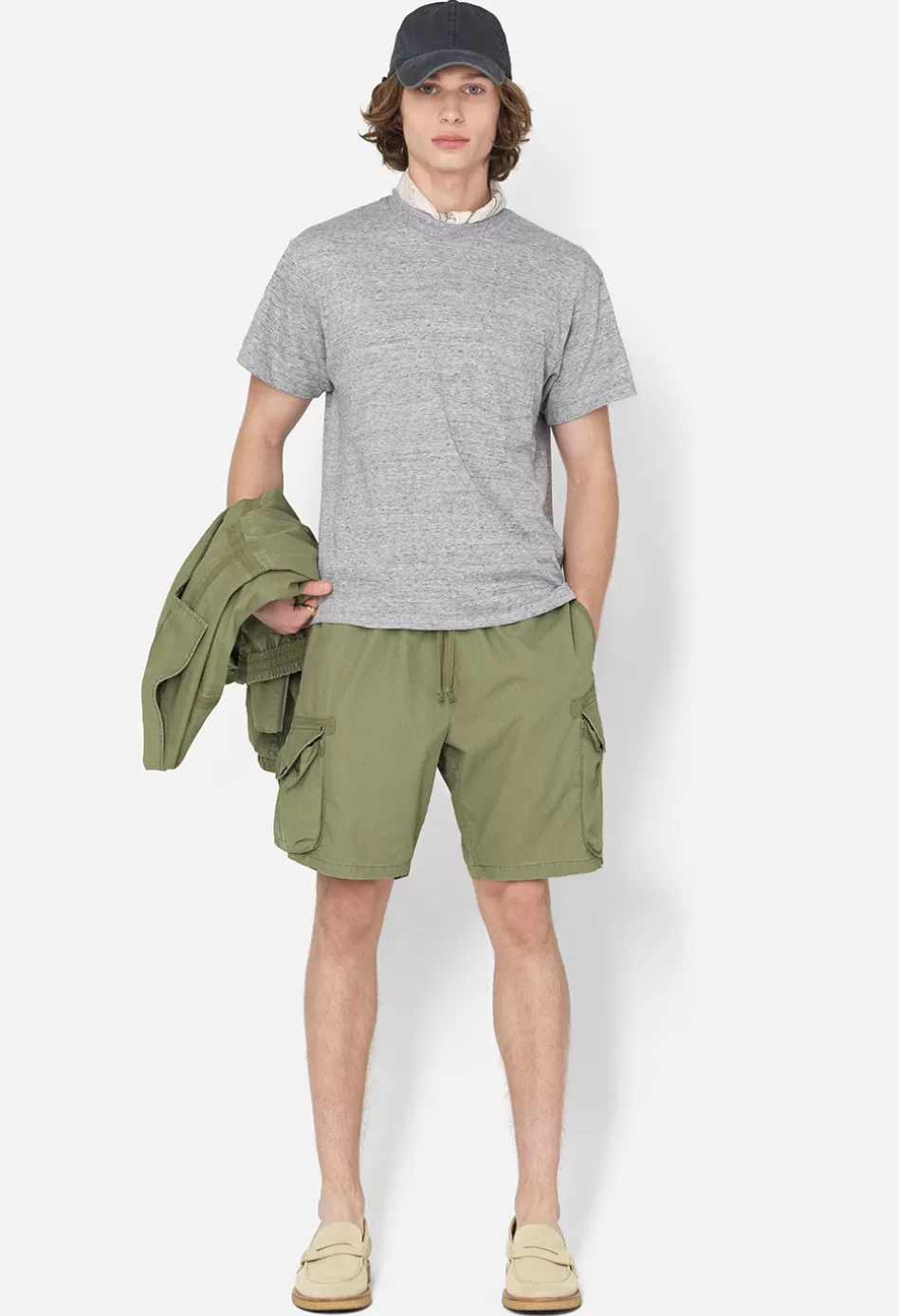 Sale JOHN ELLIOTT Deck Cargo Shorts Olive