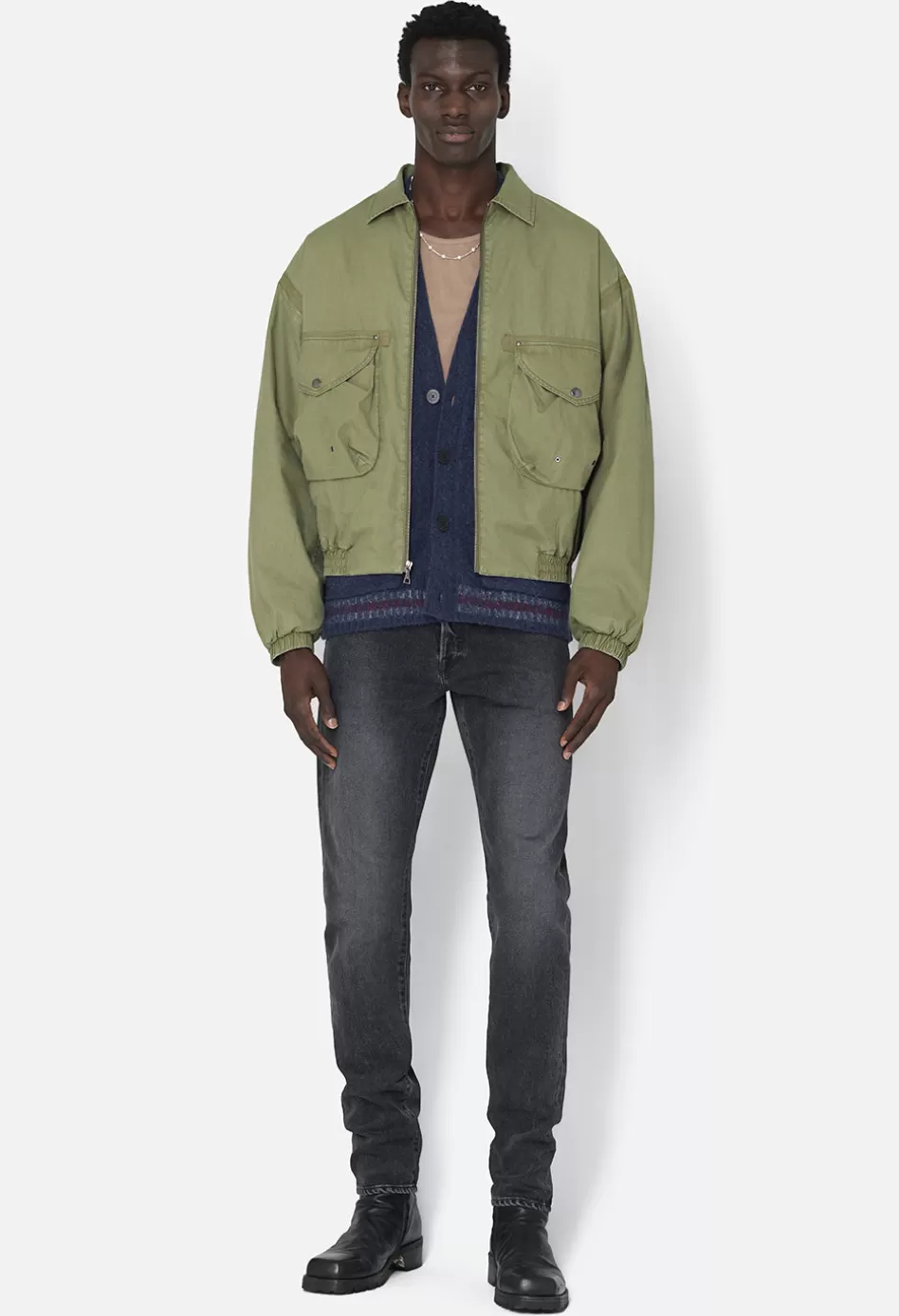 Discount JOHN ELLIOTT Deck Jacket Olive