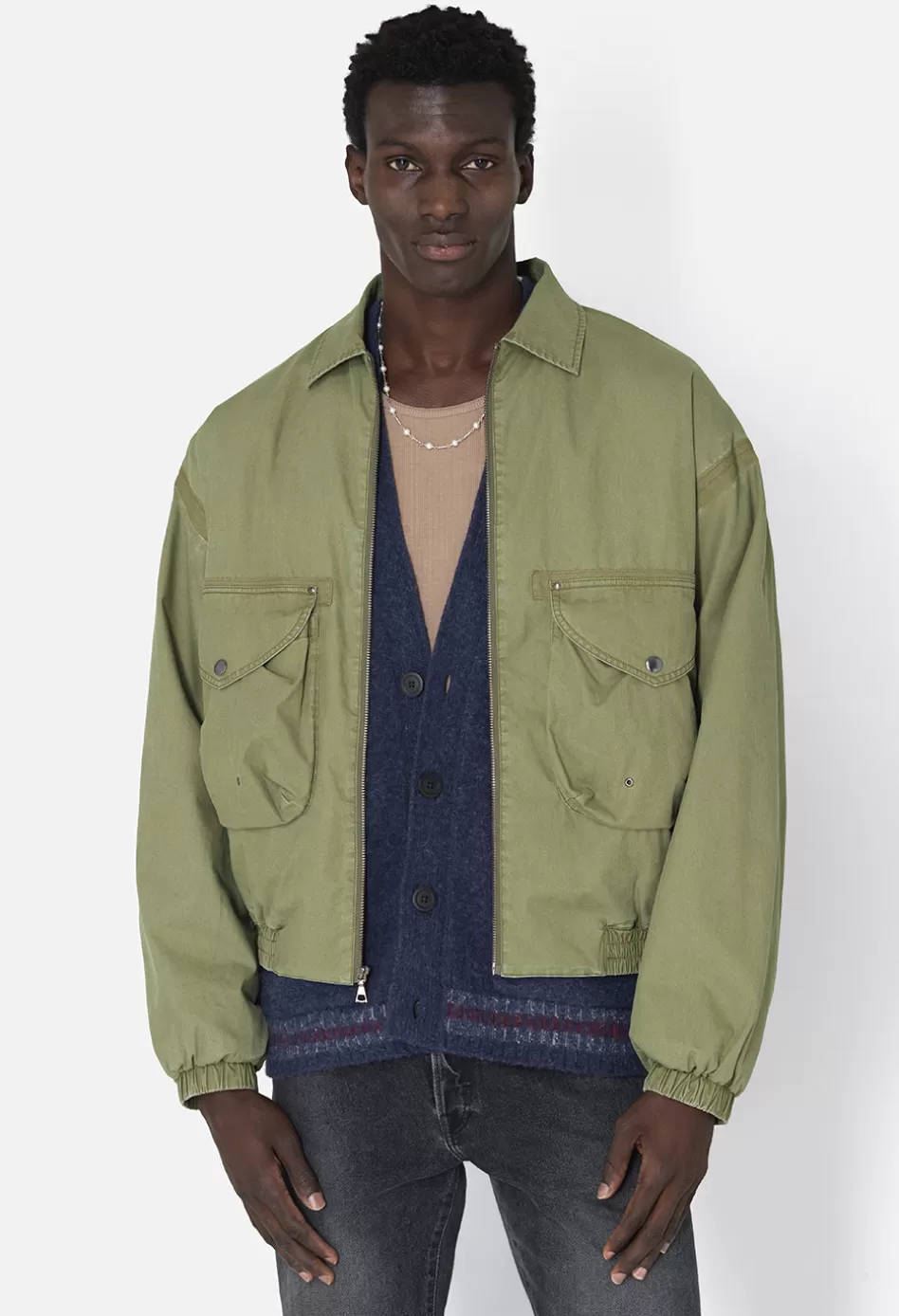 Discount JOHN ELLIOTT Deck Jacket Olive