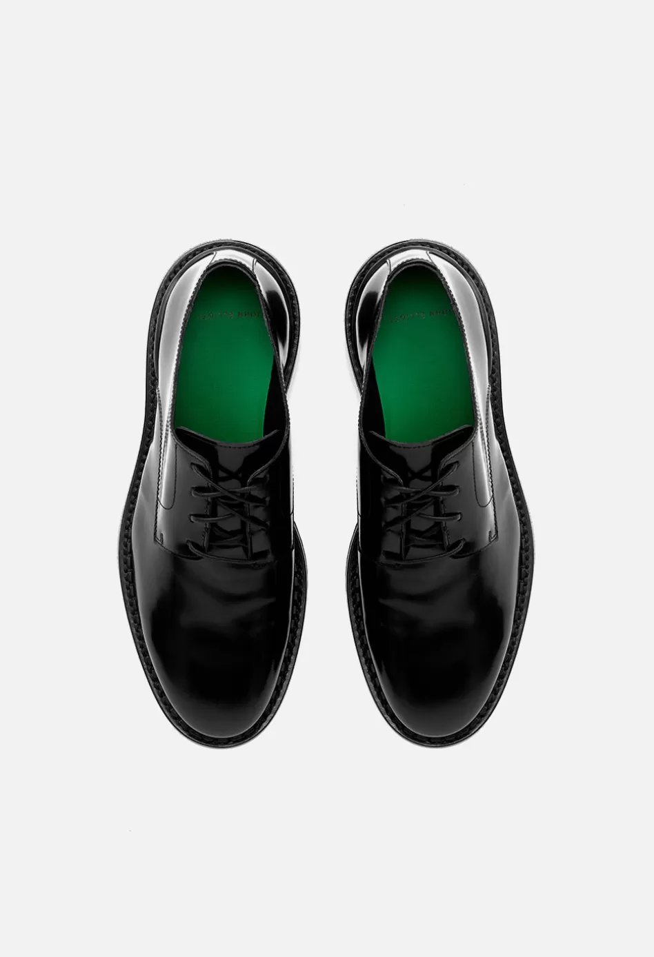 New JOHN ELLIOTT Derby Creeper BlackLeather