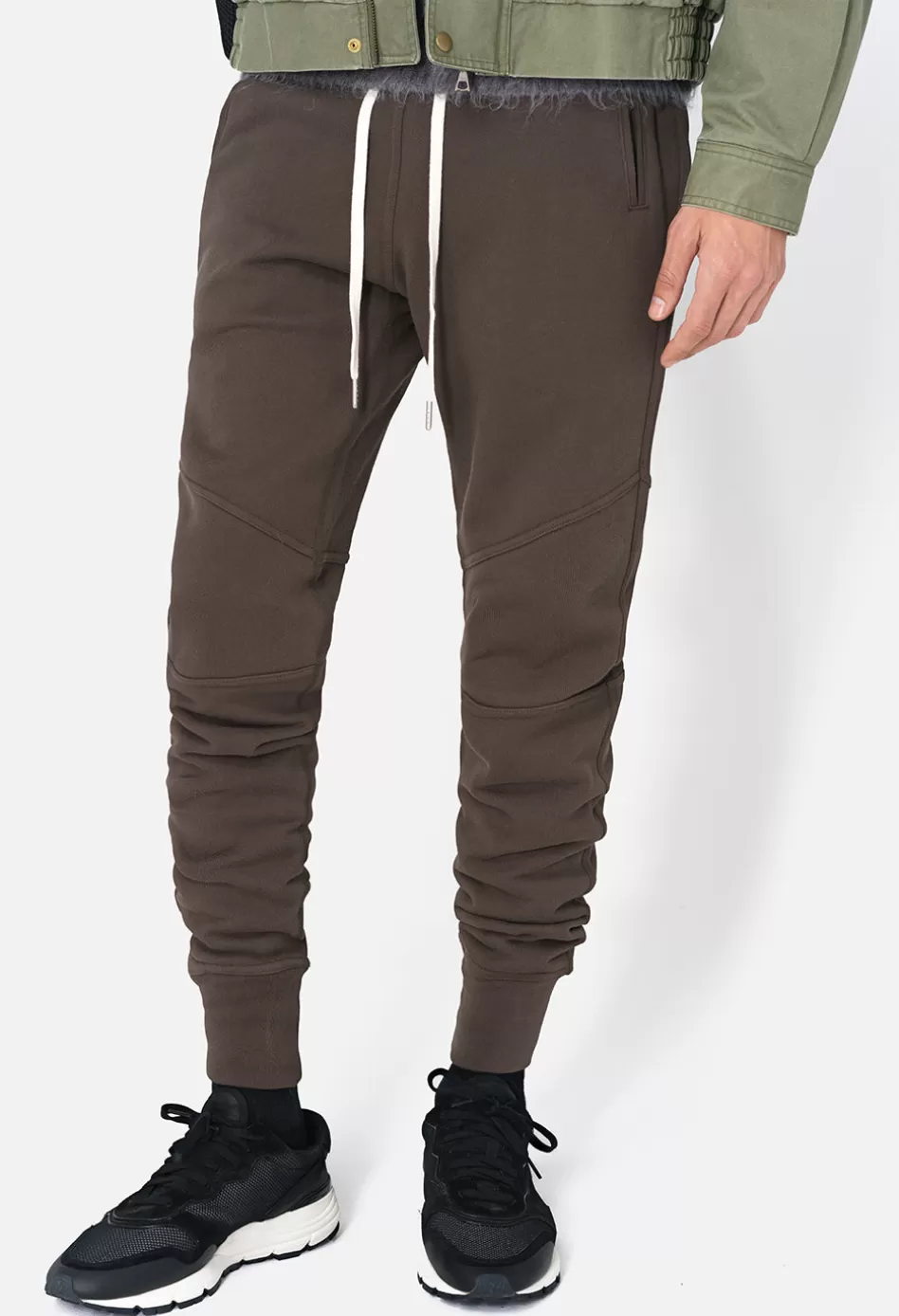 New JOHN ELLIOTT Escobar Sweatpants ChocolateBrown