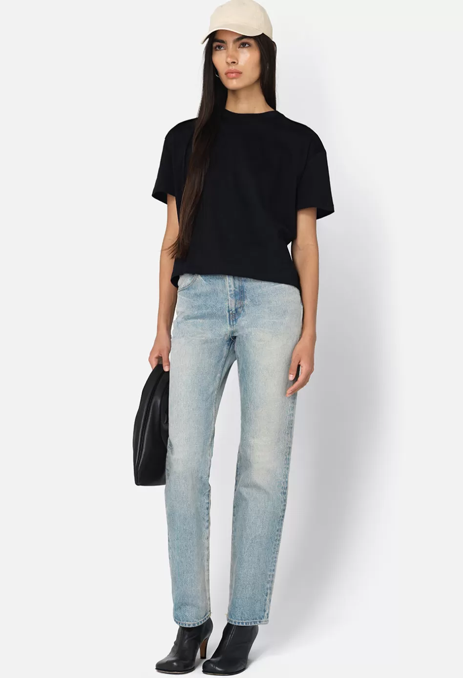 Outlet JOHN ELLIOTT Finley Boxy Tee Black