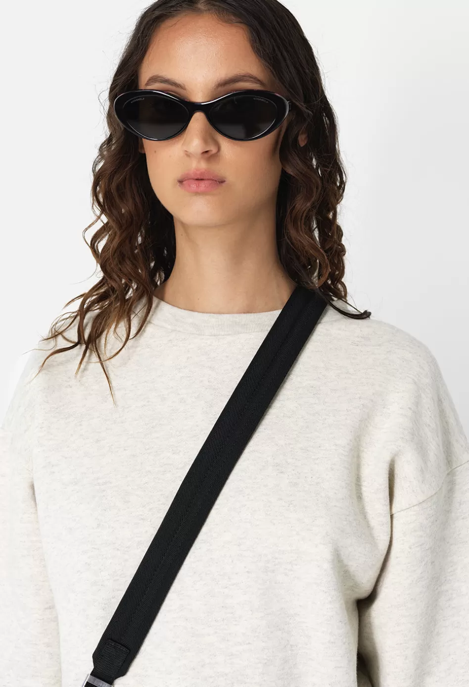 Shop JOHN ELLIOTT Fleeced Boca Crew Oat