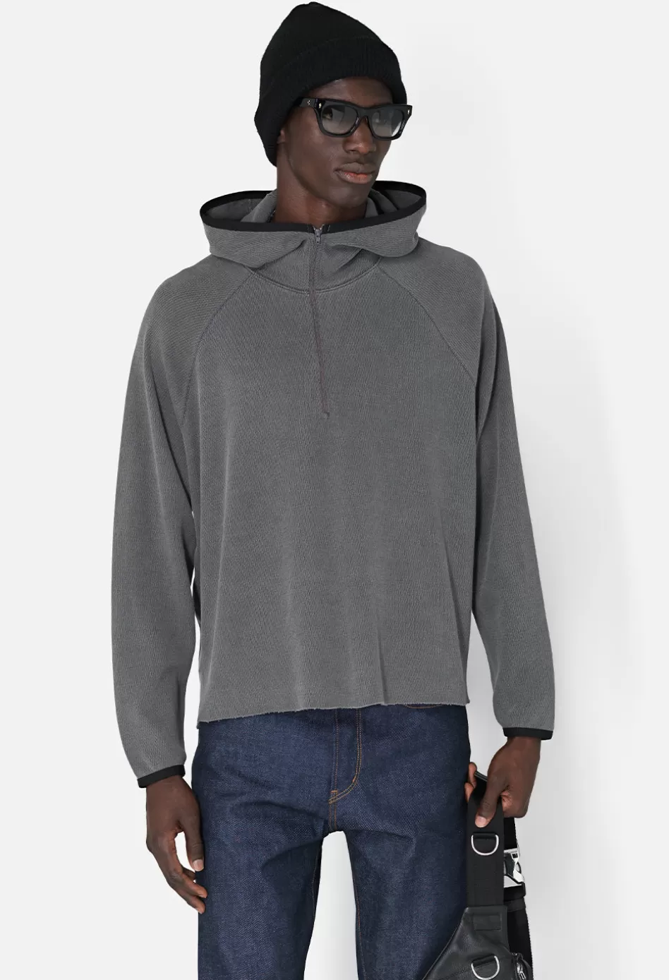 Store JOHN ELLIOTT Fleet Thermal Half Zip VintageBlack