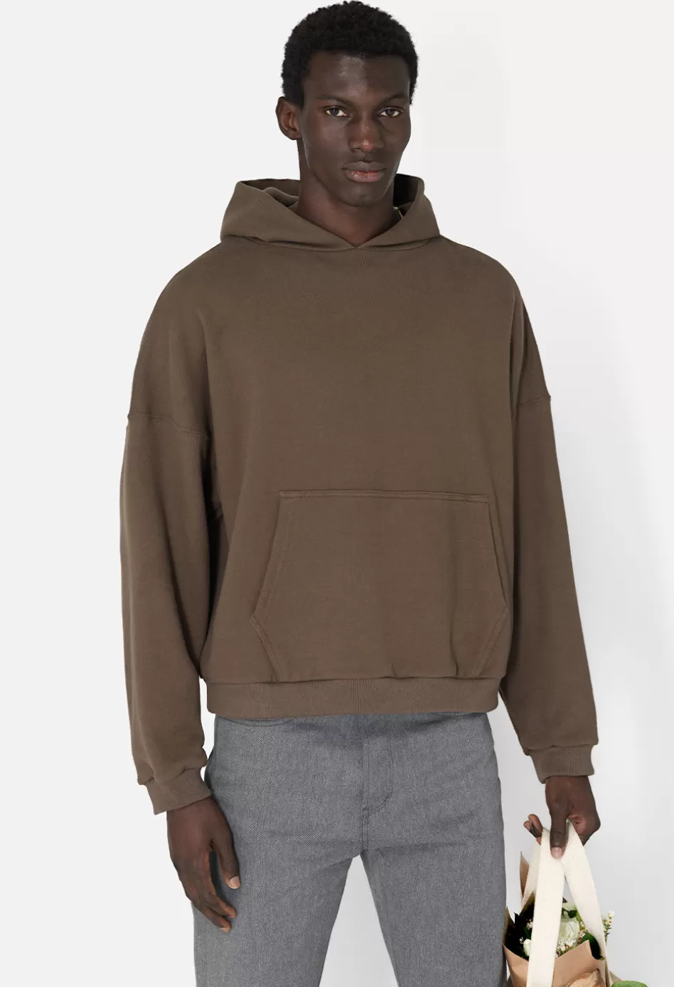 Sale JOHN ELLIOTT Fleet Weave Terry Hoodie Army