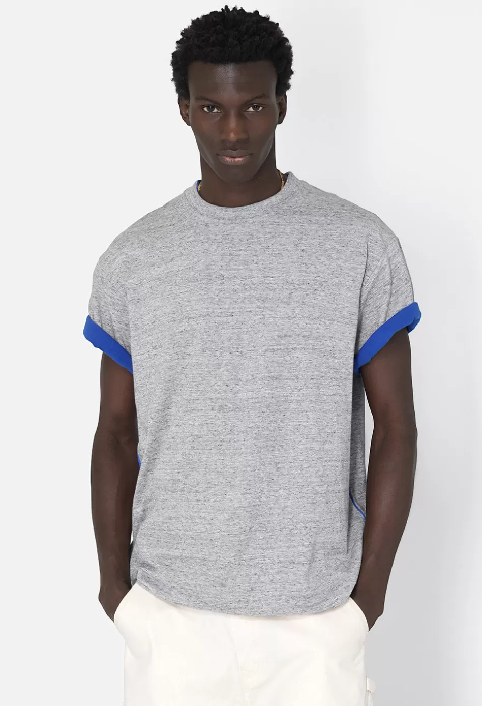 Online JOHN ELLIOTT Flip Jersey Tee HeatherxRoyal