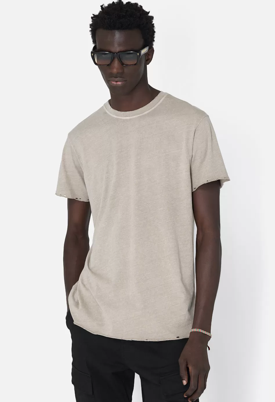 Clearance JOHN ELLIOTT Folsom Anti-Expo Tee VintageKhaki