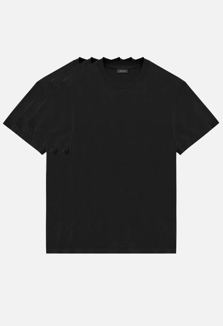 Outlet JOHN ELLIOTT Foundation 3 Pack Tees Black