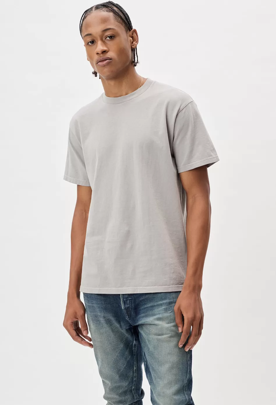 Outlet JOHN ELLIOTT Foundation 3 Pack Tees Greyscale