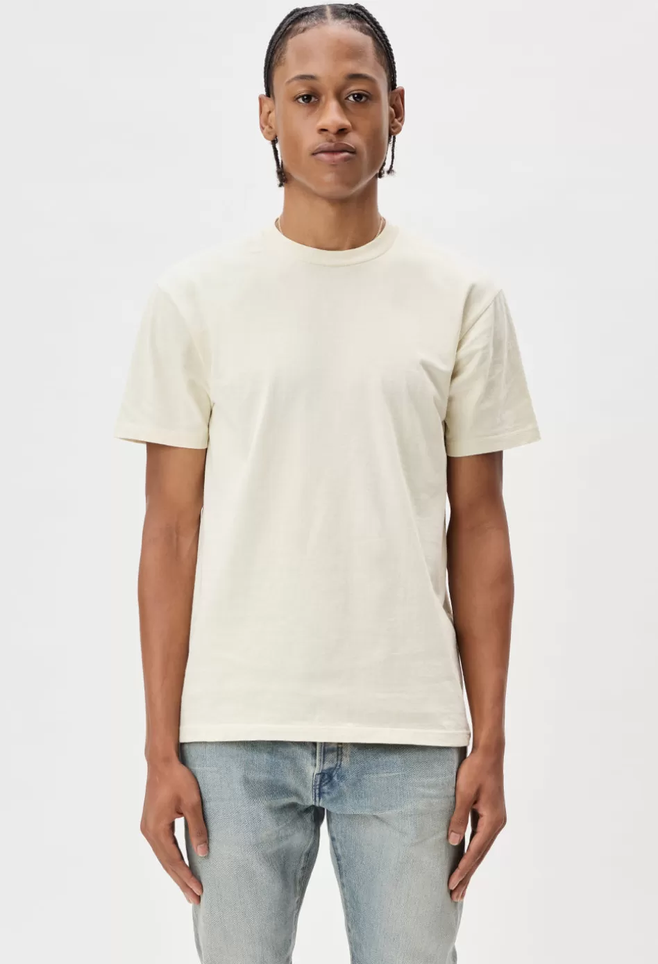 Sale JOHN ELLIOTT Foundation 3 Pack Tees Natural