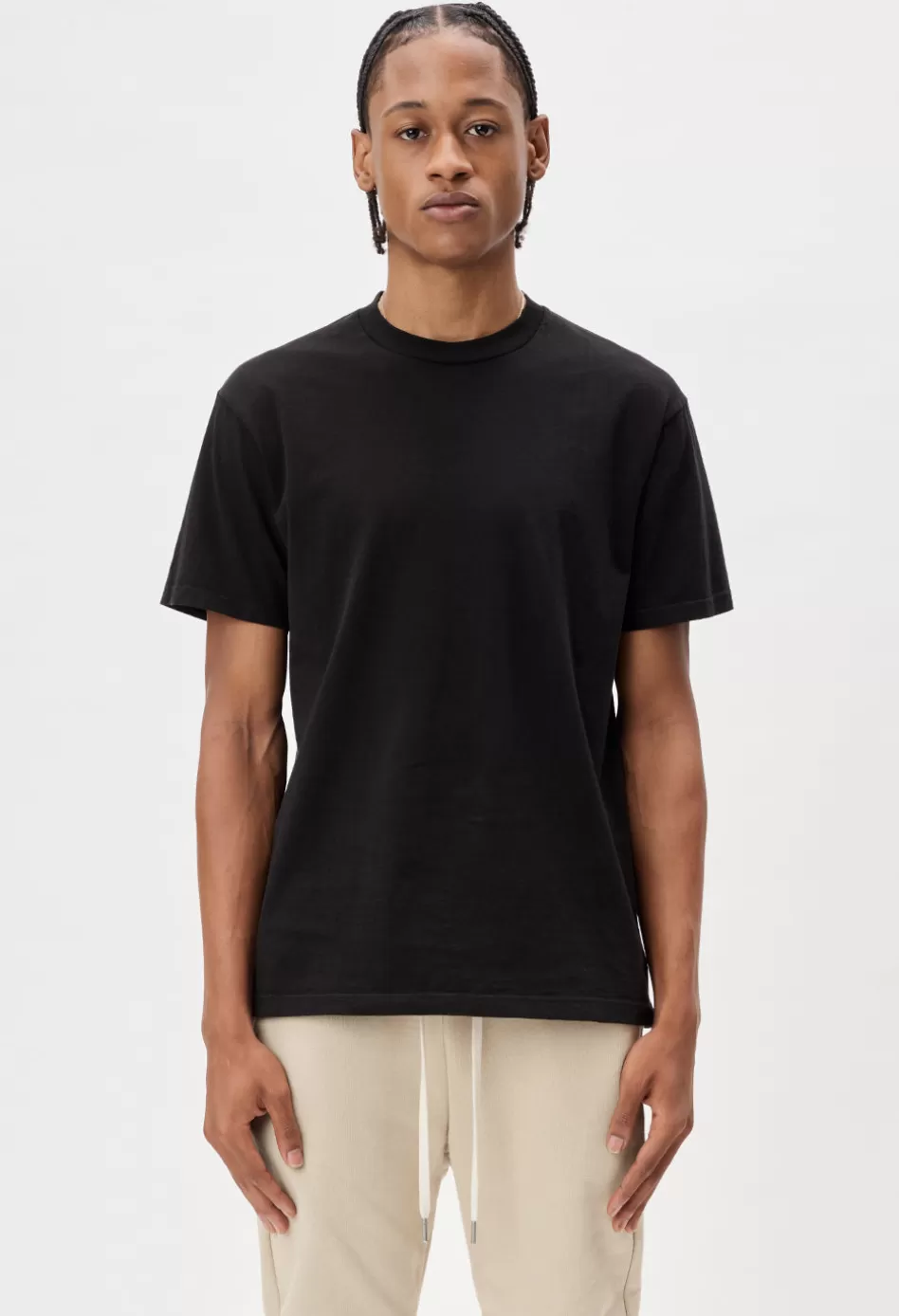 Outlet JOHN ELLIOTT Foundation 3 Pack Tees Black