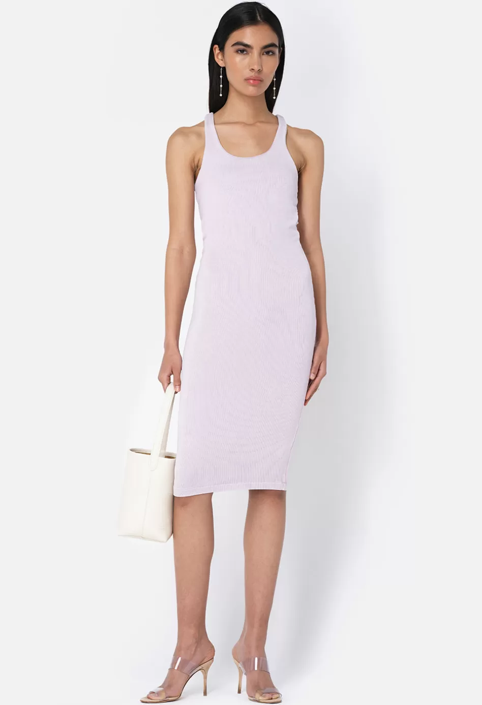 Outlet JOHN ELLIOTT Gemini Rib Bandeau Dress Thistle