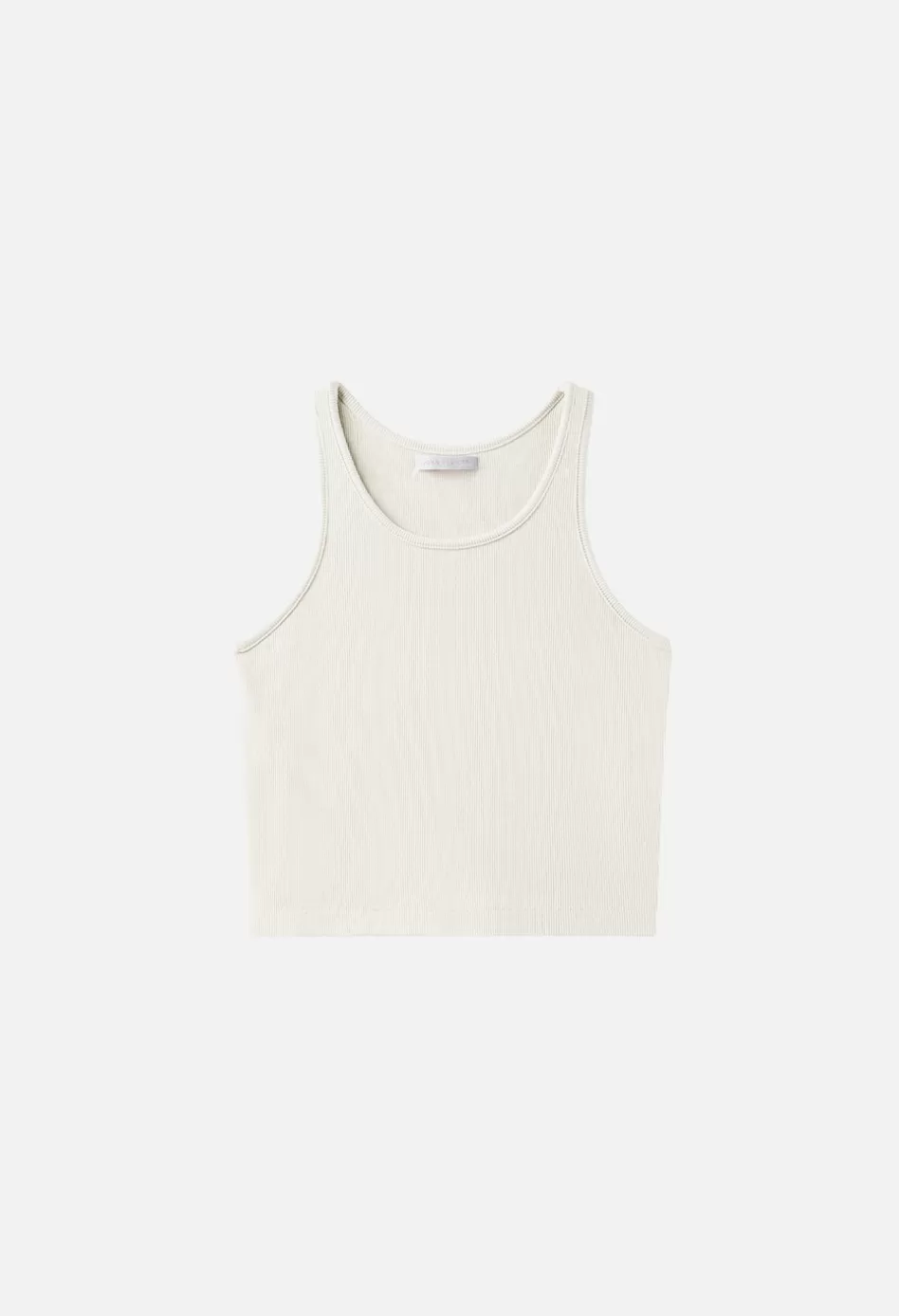 Sale JOHN ELLIOTT Gemini Rib Cropped Tank Salt