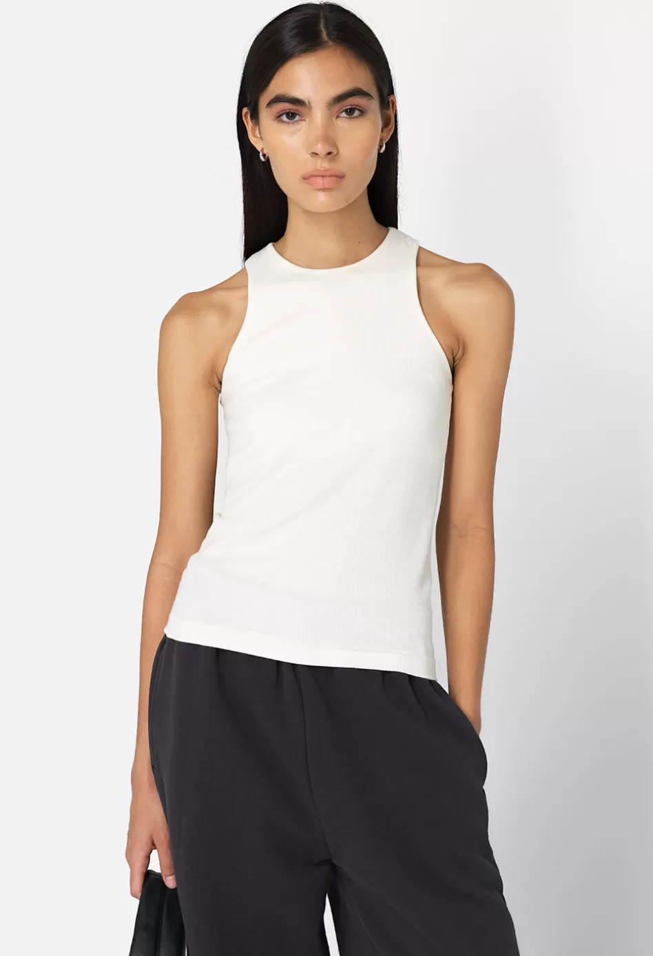 Outlet JOHN ELLIOTT Gemini Rib Racerback Salt