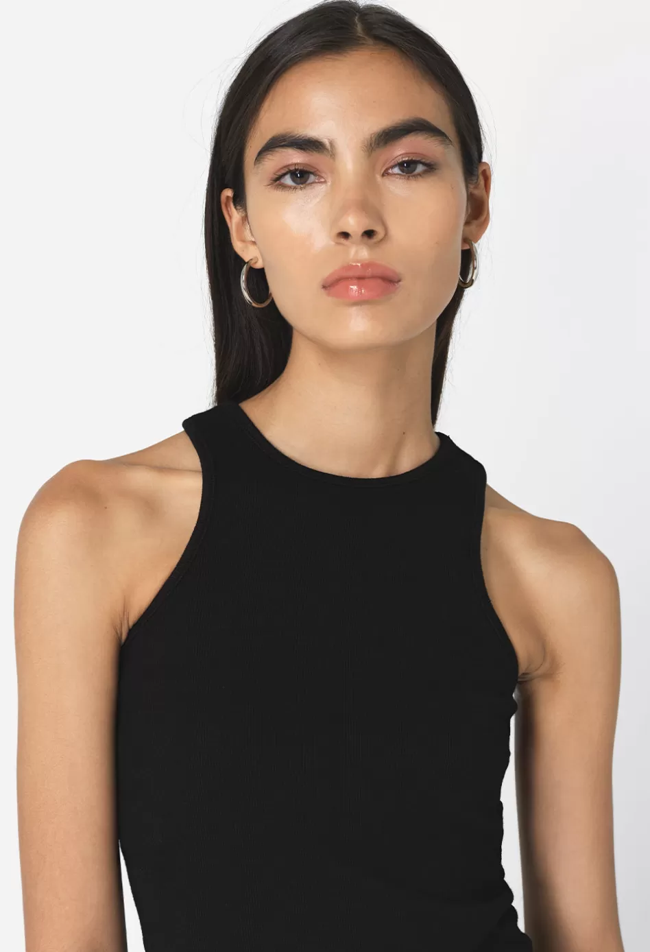 Flash Sale JOHN ELLIOTT Gemini Rib Racerback Black