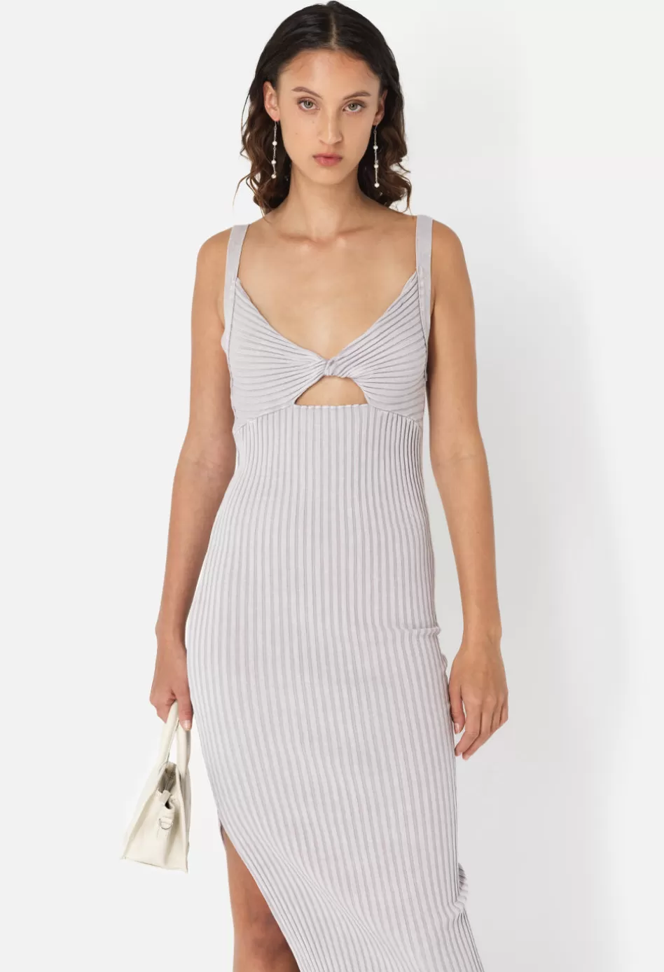 Store JOHN ELLIOTT Ginza Rib Twist Dress Thistle