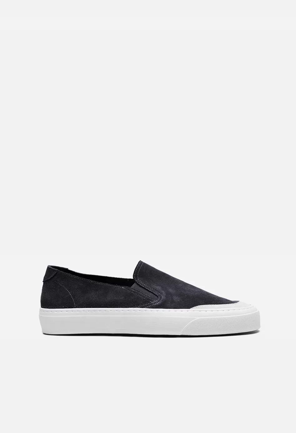 Cheap JOHN ELLIOTT Haze Slip On Suede VintageBlack