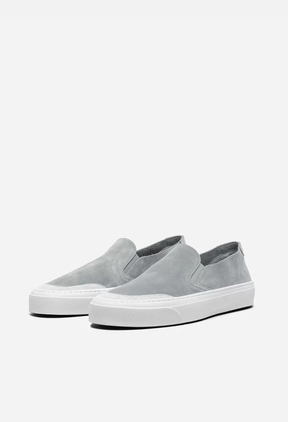 Store JOHN ELLIOTT Haze Slip On Suede MoonGrey