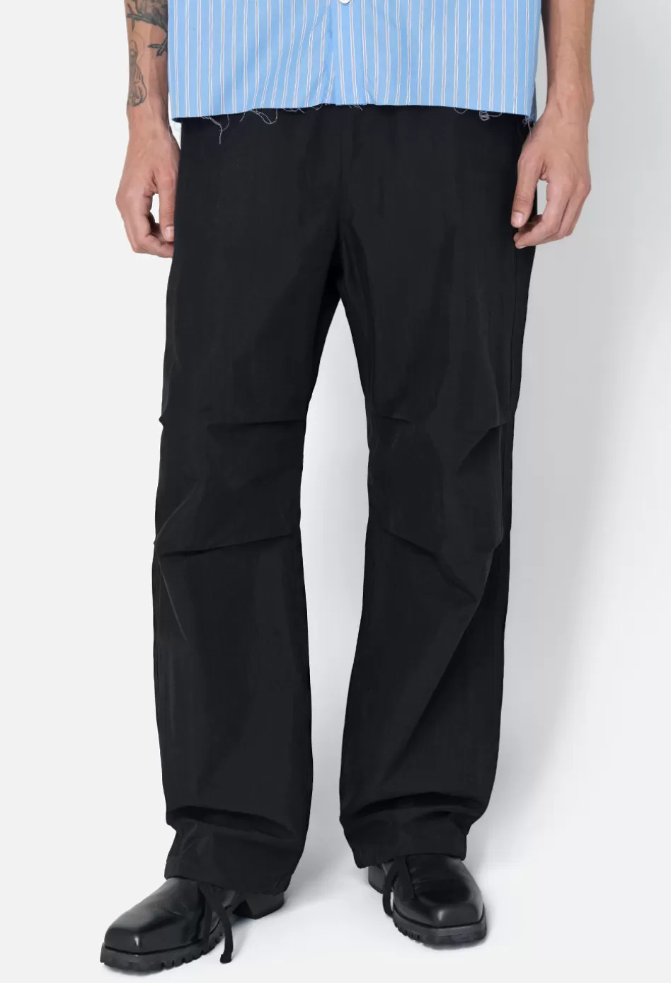 Outlet JOHN ELLIOTT Himalayan Parachute Pants Black