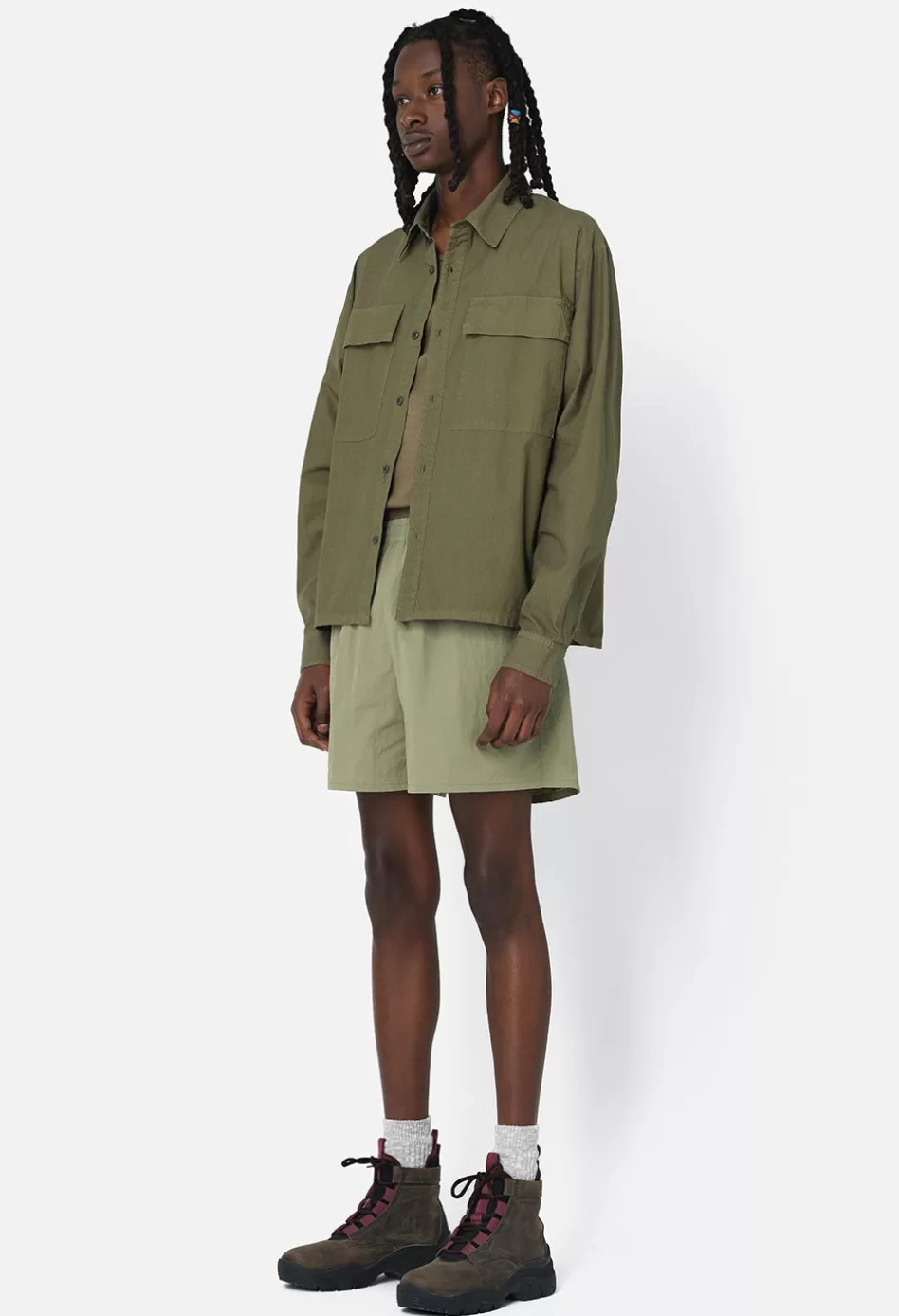 New JOHN ELLIOTT Himalayan Shorts Sage