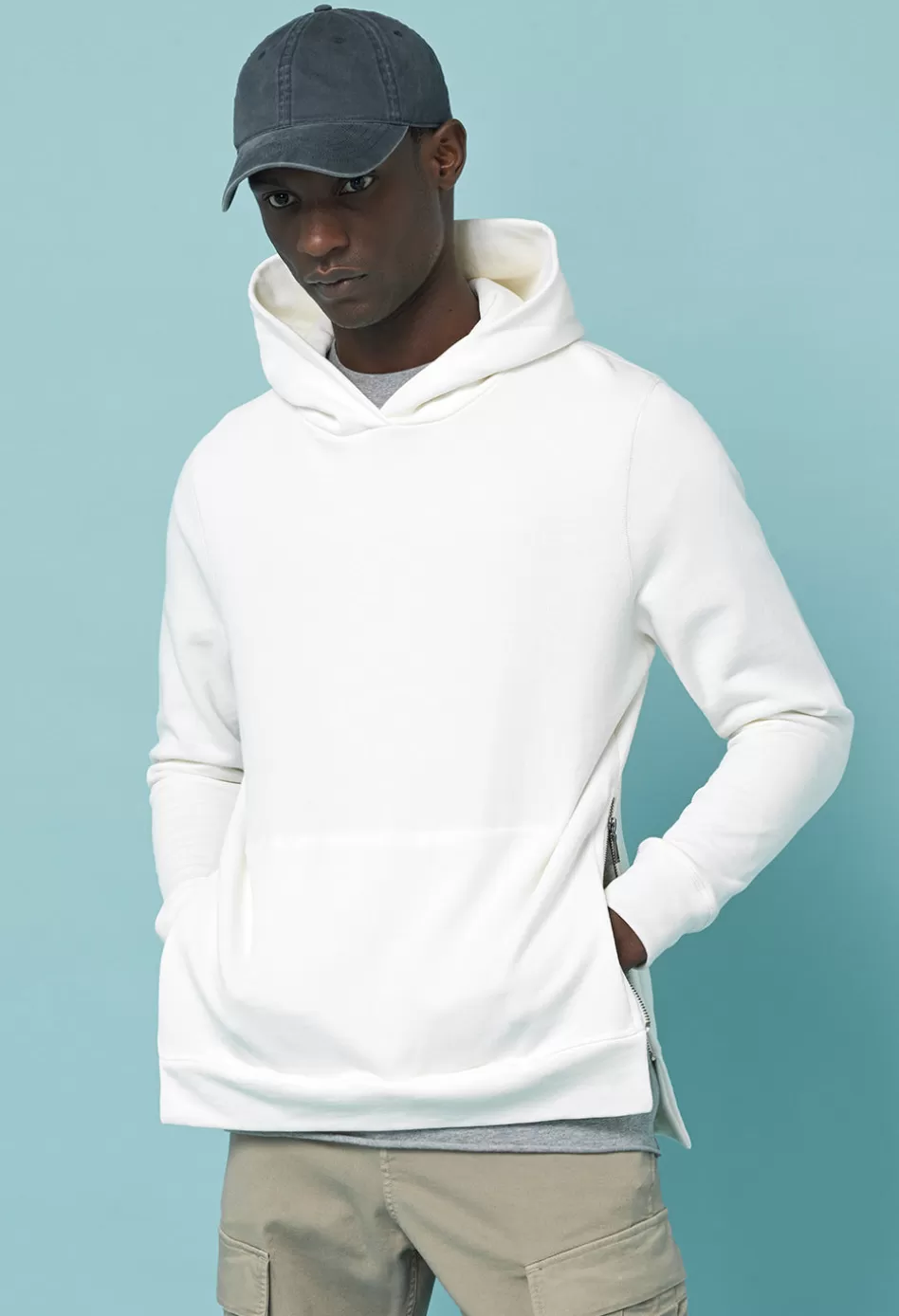 Shop JOHN ELLIOTT Hooded Villain Salt